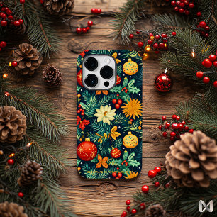 Desenho de Ornamento de Natal Clássico de Férias A