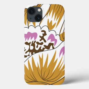 desenho de uma flor com pétalas rosa e branca