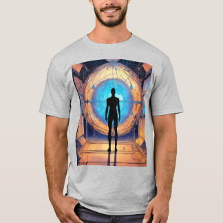 Desenho de uma silhueta corporal T-Shirts
