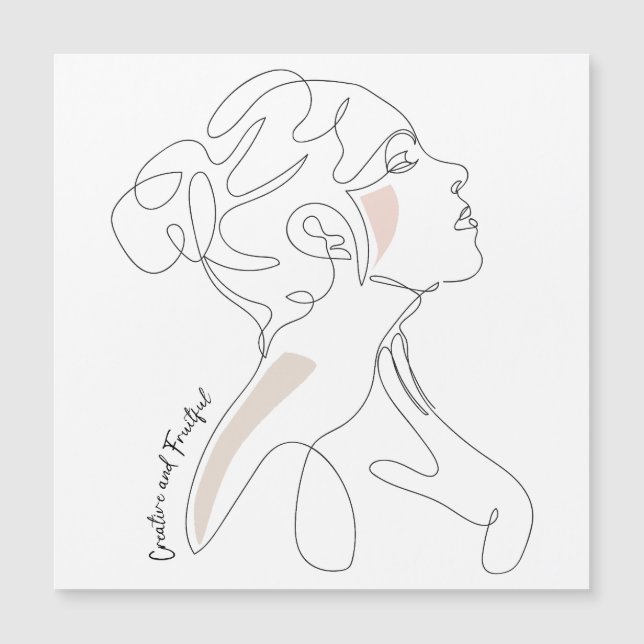 Desenho em Linha - Criativo e Frutífero (Frente)