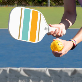 Desenho Esportivo Aqua Laranja Dourado Listras de