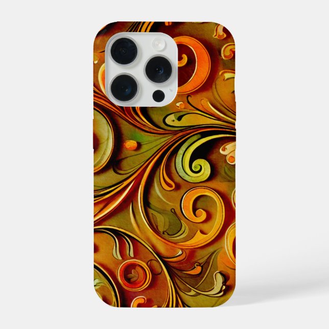 desenho floral Art Nouveau (Verso)