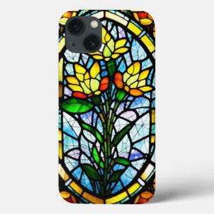 Desenho Floral em Cores Vibrantes