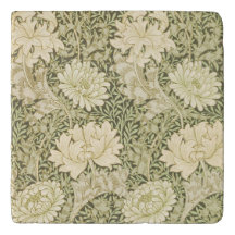 Desenho Floral Verde de Wm Morris