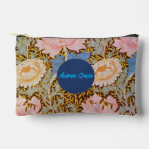 Desenho Floral Wm.Morris Adicionar um Nome