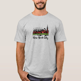 Desenho/ilustração da camiseta Nova Iorque