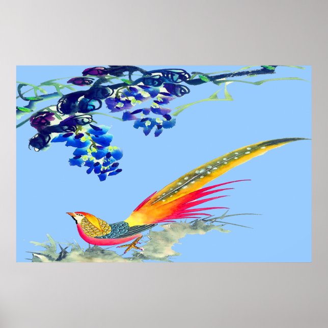 Desenho poster de Pheasant Permanente 3 (Frente)