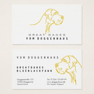 Desenho puro de Dogue Alemão