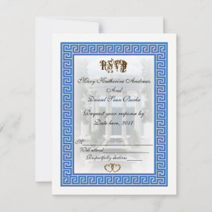 desenho RSVP Greek Key