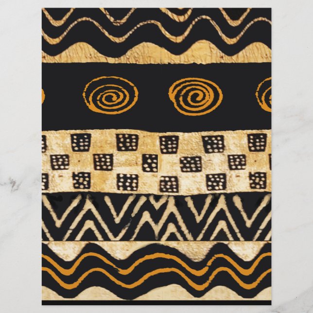 Desenho Xamânico Tribal Africano (Frente)
