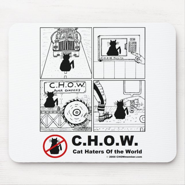 Desenhos animados Mousepad dos aborrecedores do (Frente)