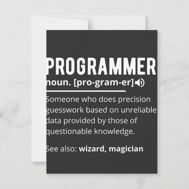 Desenvolvedor de código do programador engraçado s (Frente)