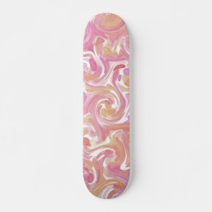 Desert Rosa Swirl Skateboard