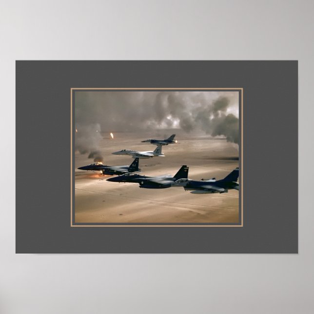 Desert Storm Poster (Frente)