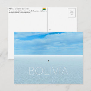 Deserto Dali, Bolívia Cartão Postal de Viagem