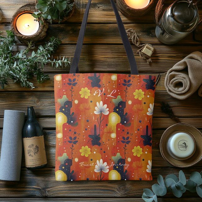 Deserto Quente Bloqueio Bem-Estar Tote Bag (Criador carregado)