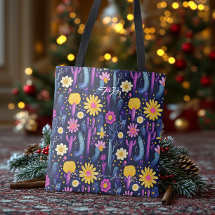 Deserto Vibrante Bloqueio Bela-Estar Tote Bag