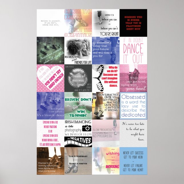 Desfile de Champions Irish Dance Poster (Frente)