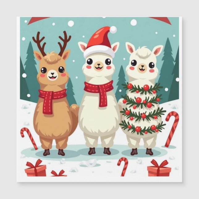 Desfile de Lhamas de Natal  (Frente)