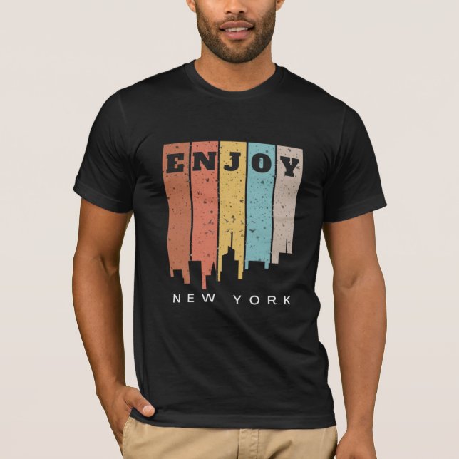 Desfrute do T-Shirt de Nova Iorque (Frente)