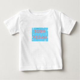 Desgaste do bebê do Vegan! Caçoa o t-shirt com