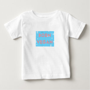 Desgaste do bebê do Vegan! Caçoa o t-shirt com