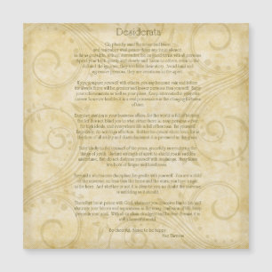 Desiderata pelo ímã máximo de Ehrmann