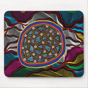 Design-15 Mousepad Aboriginal