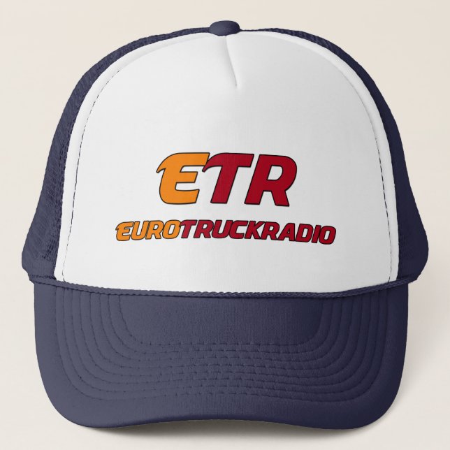 Design #1 do boné de EuroTruckRadio (Frente)
