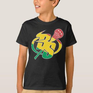 Design 3 do t-shirt do miúdo do Lacrosse dos