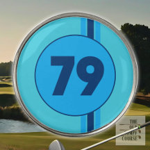 Design 79 a azul sobre turquesa com listras