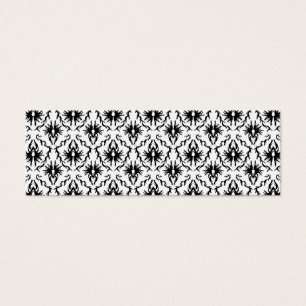 Design à moda do damasco, preto e branco.