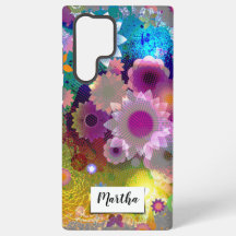 Design Abstrato Floral Personalizado