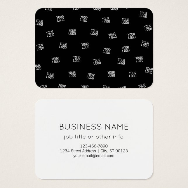 Design Arranged aleatoriamente, logotipo ou imagem (Frente & Verso)