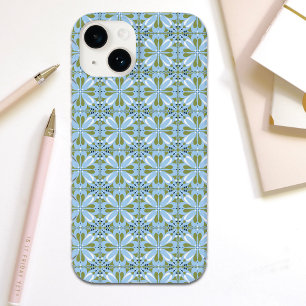 Design Azul Escandinavo Moderno Verde Azul