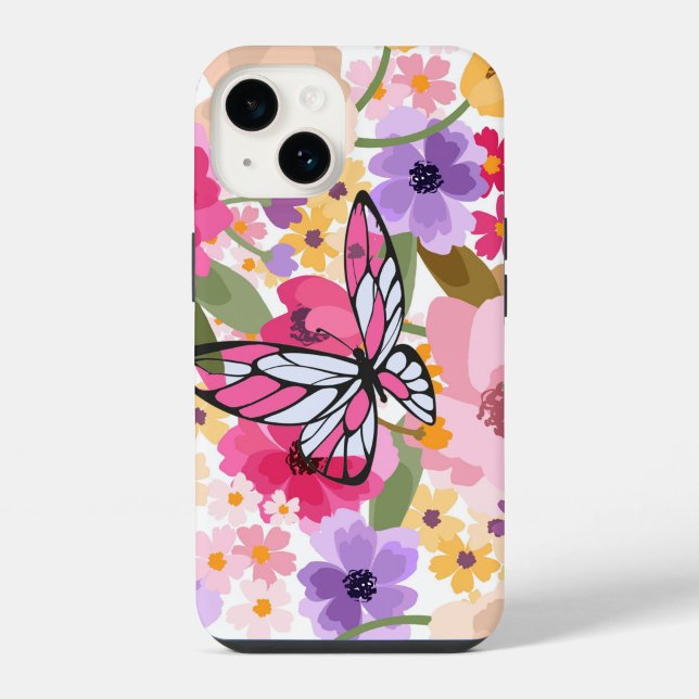 Design Borboleta Florada de Primavera  (“Vibrant petals, delicate wings — pure spring energy.”)