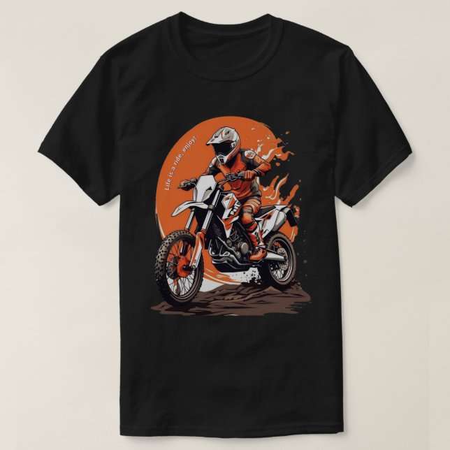 design, camiseta de moto (Frente do Design)