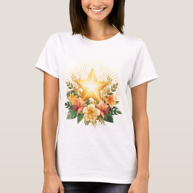 [Design] Camiseta Feminina Cristã Brasil Presente  (Frente)