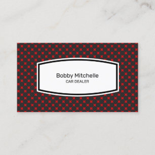 Design Cartão de visita do distribuidor de automóv