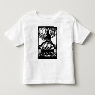 Design Clássico de Leite. Camiseta para Crianças