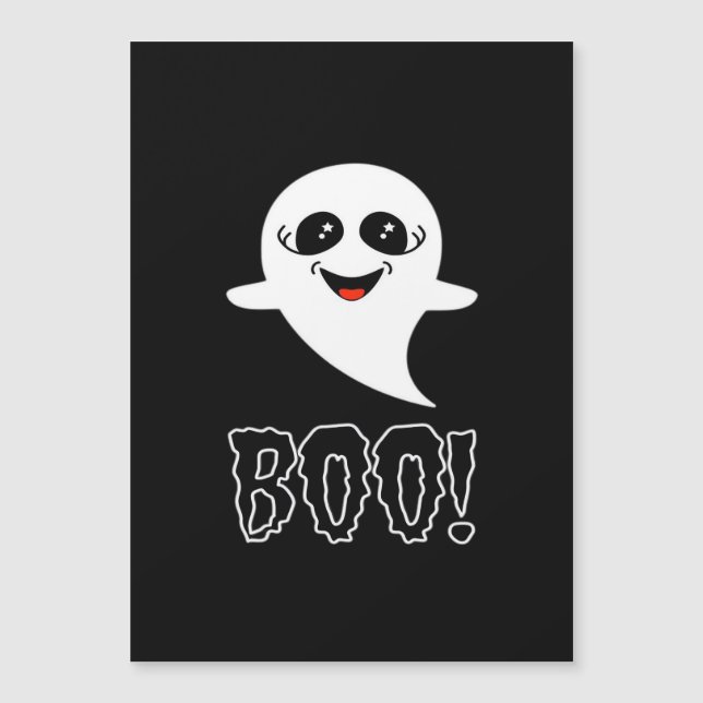Design Clássico do Boo Little de Halloween (Frente)