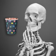 Design com personagens divertidos do Dia das Bruxa