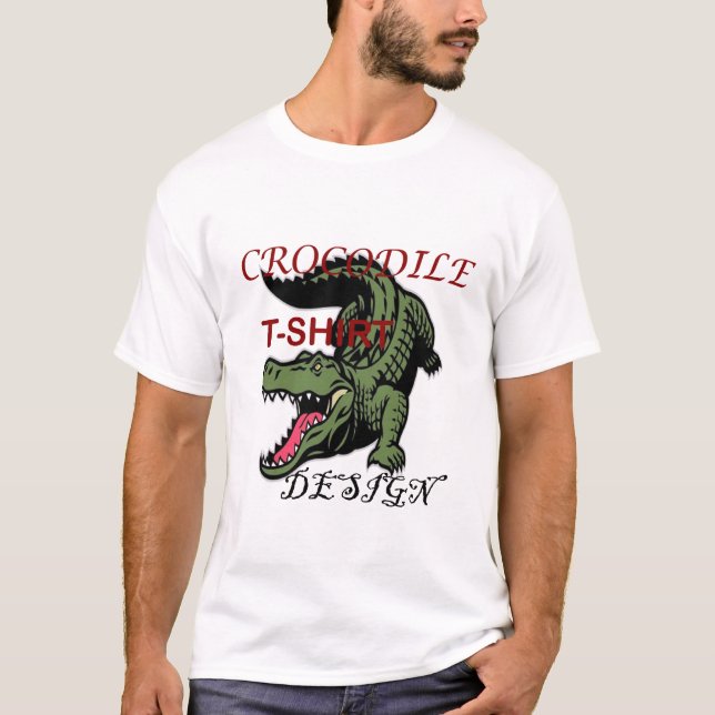 Design Crocodilo T-Shirt (Frente)