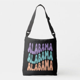 Design Crossbody Bolsas do Estado do Alabama EUA
