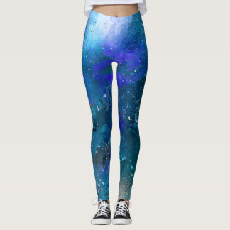 Design da arte abstracta que legging