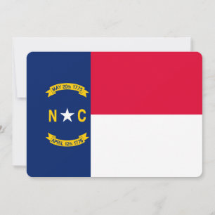 Design da bandeira do estado de North Carolina