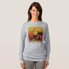 Design da Califórnia - Camisa de Manga Longa Básic