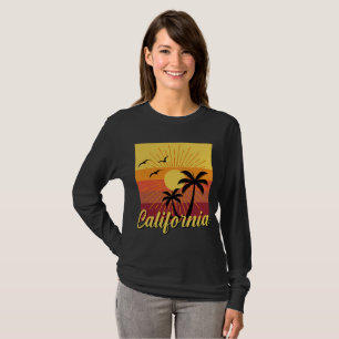 Design da Califórnia - Camisa de Manga Longa Básic