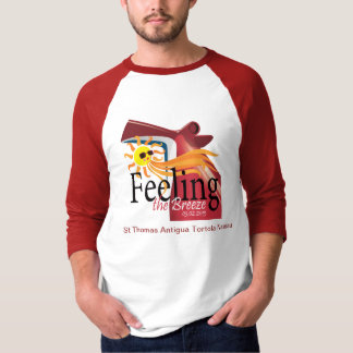 Design da camisa do grupo T da brisa