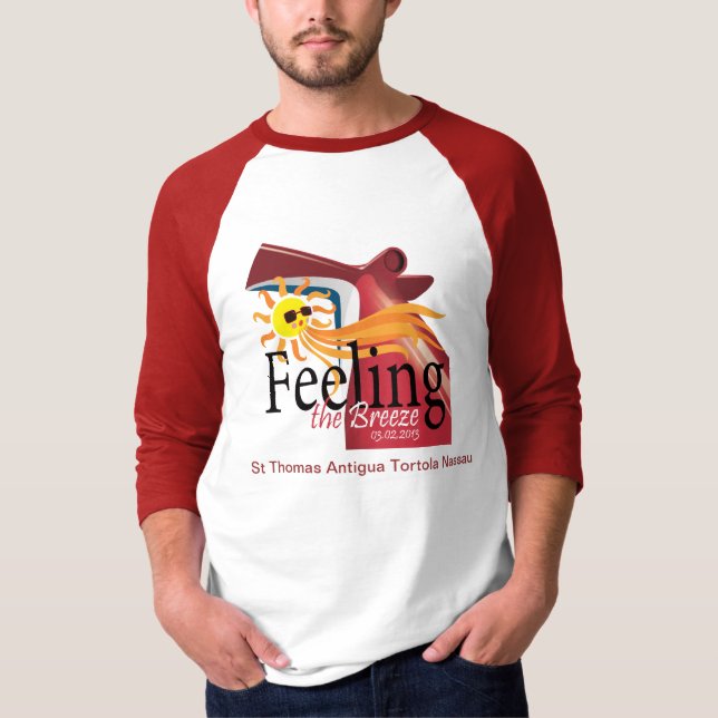 Design da camisa do grupo T da brisa (Frente)